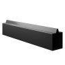 Ecoscape Clarity - Charcoal Composite Fence Aluminium Bottom Rail