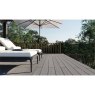 B+M HomeDeck Graphite Embossed Composite Decking Board