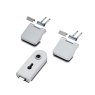 Dorma Glas STUDIO Rondo Lock Profile Cylinder & OFFICE Classic Hinge Set