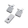 Dorma Glas STUDIO Classic Non-Locking Latch & OFFICE Classic Hinge Set