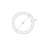 BM Steel 48.3 x 3mm - 7.5m Circular Hollow Section - BSEN10219 S235JR