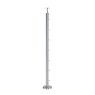 BM Architectural Pre-Assembled Balustrade 3mm Wire End Post - 48.2mm x 2.5mm - Fixed Saddle to suit 42mm Handrail