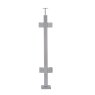 BM Architectural Pre-Assembled Glass Balustrade Square Middle Post with Fixed Saddle