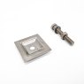 Barclay & Mathieson Square Fixing Clip to suit 38mm GRP Grating - Stainless Steel