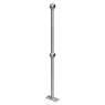 Galvanised Handrail W/Flat Base