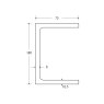 BM Steel 180 x 75 x 20KG Parallel Flange Channels - BSEN10025-2 S355JR