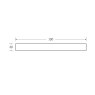 100 x 20mm - 6m Black Flats Light - BSEN10025-2 S275JR