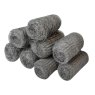 Faithfull - Steel Wool, Assorted Grades 20g Rolls (Pack 8)