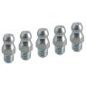 M6 x 1.0 (Pack 5) Faithfull - Grease Nipple, Straight