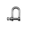 Faithfull - D-Shackle Stainless Steel 8mm Faithfull - D-Shackle Stainless Steel 8mm