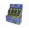 Faithfull - Ratchet Tie-Downs 5m x 25mm Green 4 Piece Faithfull - Ratchet Tie-Downs 5m x 25mm Green 4 Piece