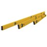 60cm, 120cm & 180cm Stabila - 70-2 Double Plumb Box Section Spirit Level