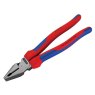 225mm Knipex - 02 02 Series High Leverage Combination Pliers, Multi-Component Grip