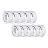 Faithfull - P.T.F.E Tape 12mm x 12m White (Pack 10)