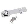 Master Lock - Chrome Plated Steel Locking Hasp 118mm Master Lock - Chrome Plated Steel Locking Hasp 118mm