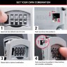 Medium Box (Up to 3 Keys) - Grey Master Lock - Select Access Key Safe