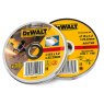 DEWALT - DT42335TZ Inox Metal/Stainless Cutting Disc 115 x 1.2 x 22.23mm (Tin of 10) DEWALT - DT42335TZ Inox Metal/Stainless Cutting Disc 115 x 1.2 x 22.23mm (Tin of 10)