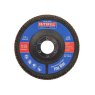 115 x 22mm 40 Grit Faithfull - Aluminium Oxide Flap Discs