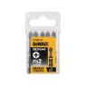 PH2 57mm (Pack of 5) DEWALT - Impact Torsion Bits, Phillips