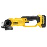 2 x 4.0ah Li-Ion DEWALT - DCG412 XR Premium Angle Grinder