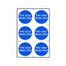 Scan - Fire Door Keep Shut - 6 PVC Signs 100 x 100mm Scan - Fire Door Keep Shut - 6 PVC Signs 100 x 100mm