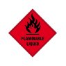 Scan - Flammable Liquid - Self Adhesive Vinyl Sign 100 x 100mm