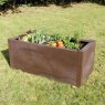 BM Architectural Rectangular Recycled Raised Planter Bed