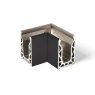 Eazyfit Pre-Made 90 Degree Corner Black Eazyfit Pre-Made 90 Degree Corner Black