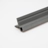 EazyClad 5S - Anthracite Composite Slatted Cladding Corner Trim