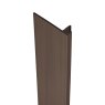 Ecoscape Forma - Havana Dark Brown Composite Panel Cladding Reveal Trim Ecoscape Forma - Havana Dark Brown Composite Panel Cladding Reveal Trim