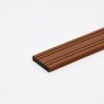 EazyClad 5S - Oak Composite Slatted Cladding Flat Trim