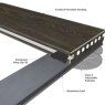 BM Architectural 30mm W Clip Deckboard Fixing + 1 screw (100pc bag)