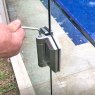 BM Architectural Polaris 155 Self-Closing Hinges - Glass to Wall