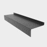 Barclay & Mathieson DDA Durbar Stair Tread 1250 x 265 x 4.5mm - 50mm Turn up / 145mm down