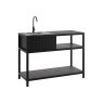 Ecoscape Ecoscape Outdoor Kitchen - Smoke Sink Unit Including Tap & Cover