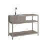 Ecoscape Ecoscape Outdoor Kitchen - Taupe Sink Unit Including Tap & Cover