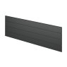 DuraPost® DuraPost Sleek® Aluminium Privacy Panel (Pack of 4) 1.82m - Black