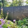 DuraPost® DuraPost Sleek® Aluminium Privacy Panel (Pack of 4) 1.82m - Black