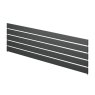 DuraPost® DuraPost Sleek® Aluminium Screen Panel (Pack of 5) 1.82m - Black