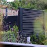 DuraPost® DuraPost Urban® 6ft Slatted Composite Boards (Pack of 2) - Charcoal