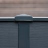 DuraPost® DuraPost® Post Cap With Bracket 75 x 75mm - Anthracite Grey