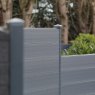 DuraPost® DuraPost® Post Cap With Bracket 75 x 75mm - Anthracite Grey