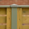 DuraPost® Post Cap With Bracket 75 x 75mm - Olive Grey