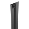 DuraPost® Cover Strip For U Channel 2100m - Anthracite Grey