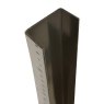 DuraPost® U Channel 52 x 30mm - Sepia Brown