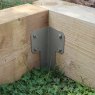 FENCEMATE® Sleeper Pin Corner Bracket 365 x 2mm - Olive
