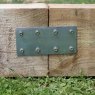 FENCEMATE&reg Sleeper Joining Plate 170 x 80 x 2mm - Galvanised