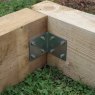 FENCEMATE&reg Sleeper Angle Bracket 85 x 85 x 80 x 2.5mm - Galvanised