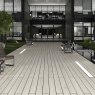EXADECK EXADECK - Porcelain Decking Straight Edge Boards - Maple