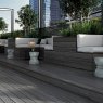 EXADECK EXADECK - Porcelain Decking Straight Edge Boards - Grey